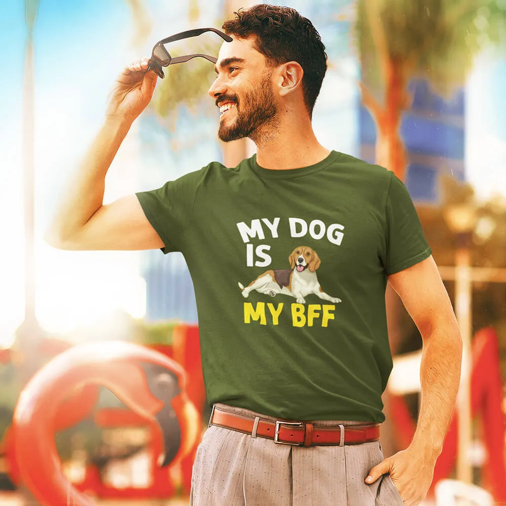 My Dog My Bff Half Sleeve T-Shirt