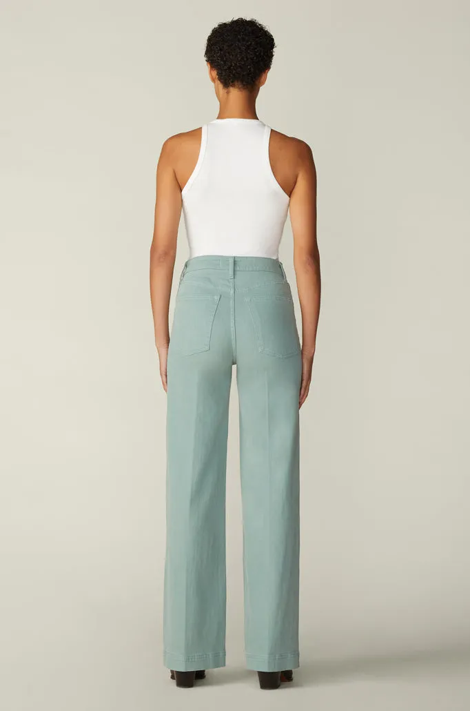 NCE - WIDE LEG JEANS | LIMESTONE