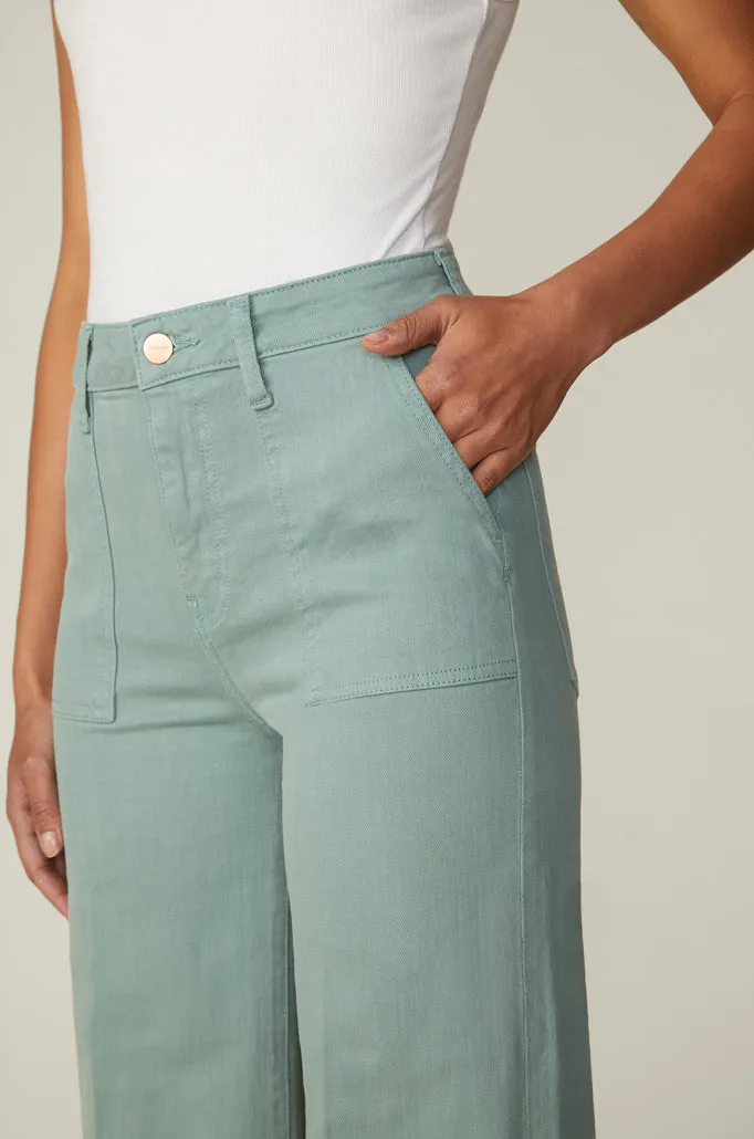 NCE - WIDE LEG JEANS | LIMESTONE