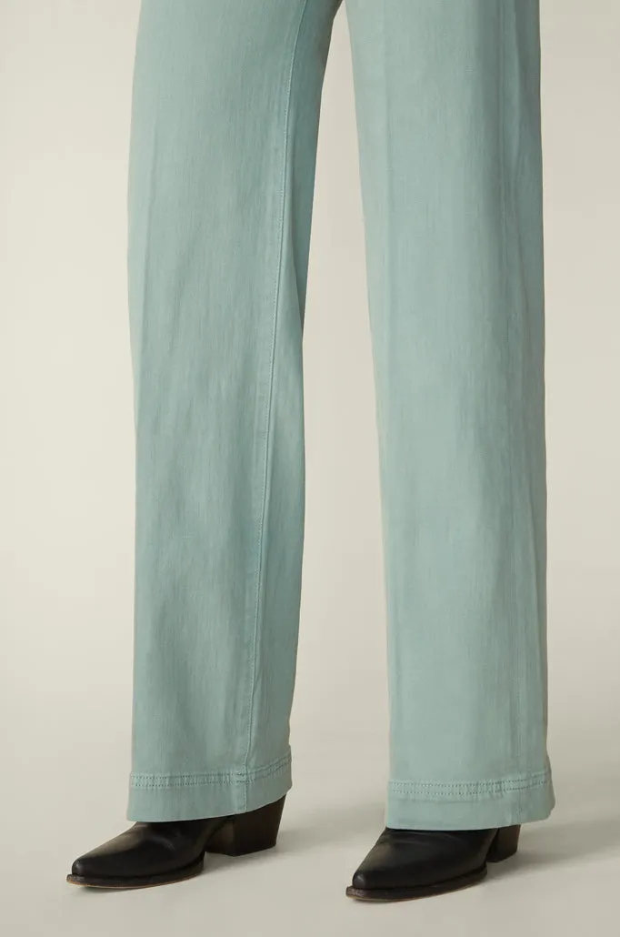 NCE - WIDE LEG JEANS | LIMESTONE