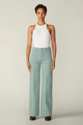 NCE - WIDE LEG JEANS | LIMESTONE