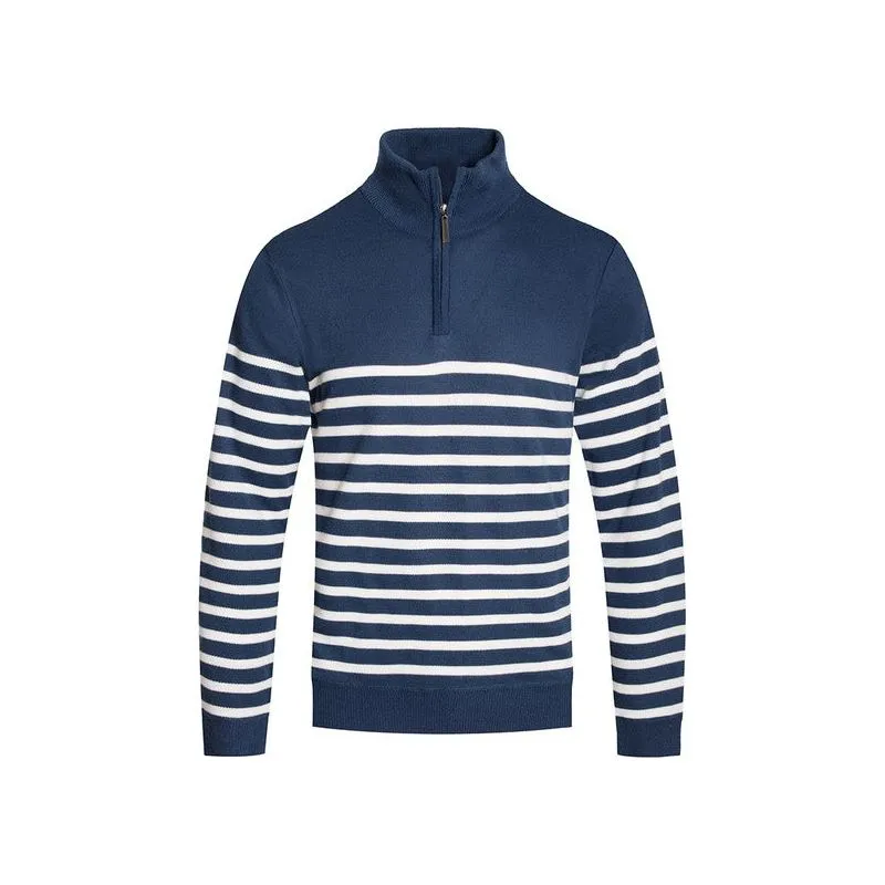 QUARTER ZIPPER PULLOVER SWEATER