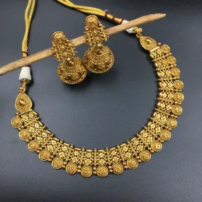 Round Neck Antique Necklace Set 3578-28