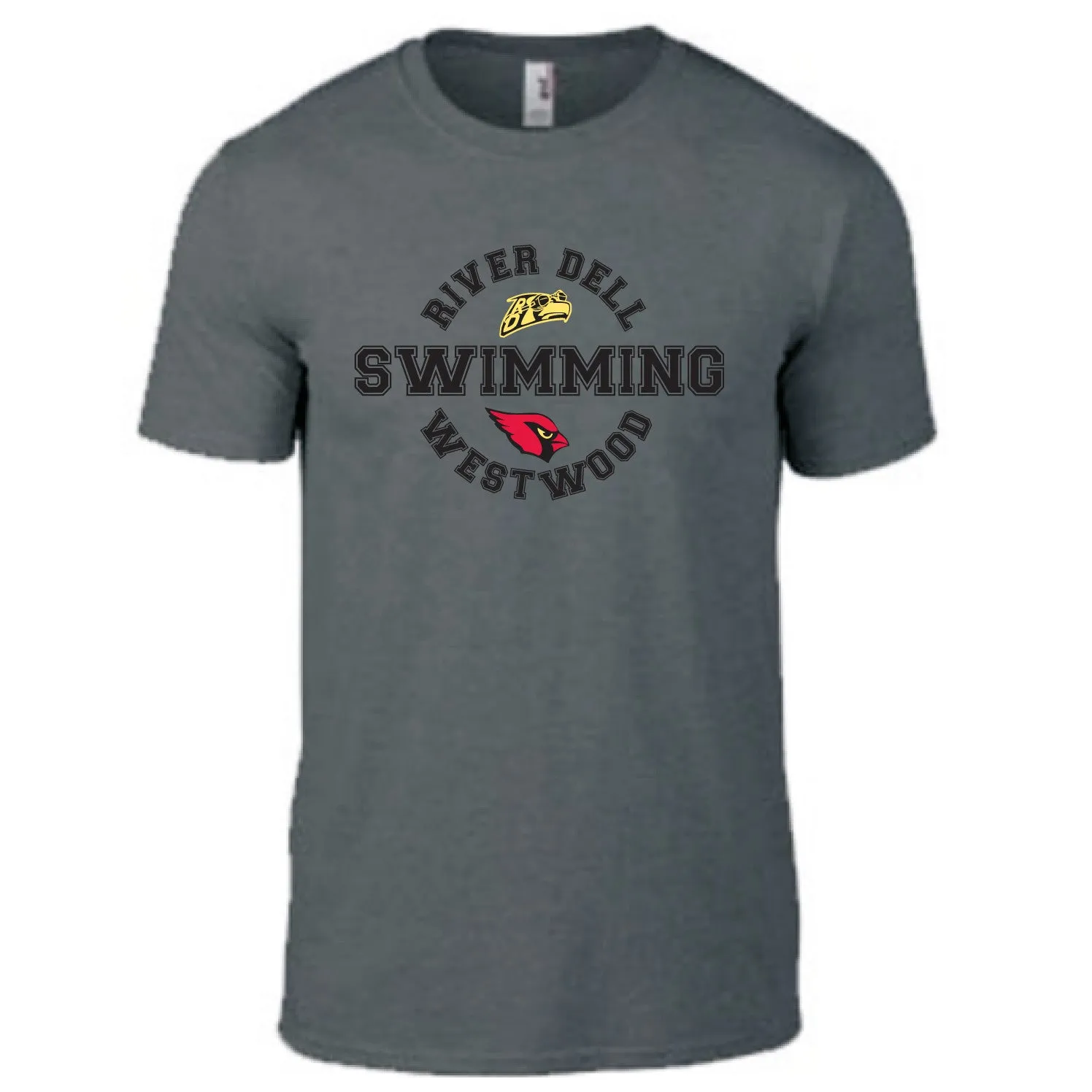 SHORT SLEEVE T-SHIRT / HEATHER DARK GRAY