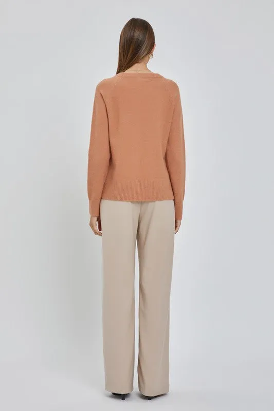 Sweet Salmon Sweater