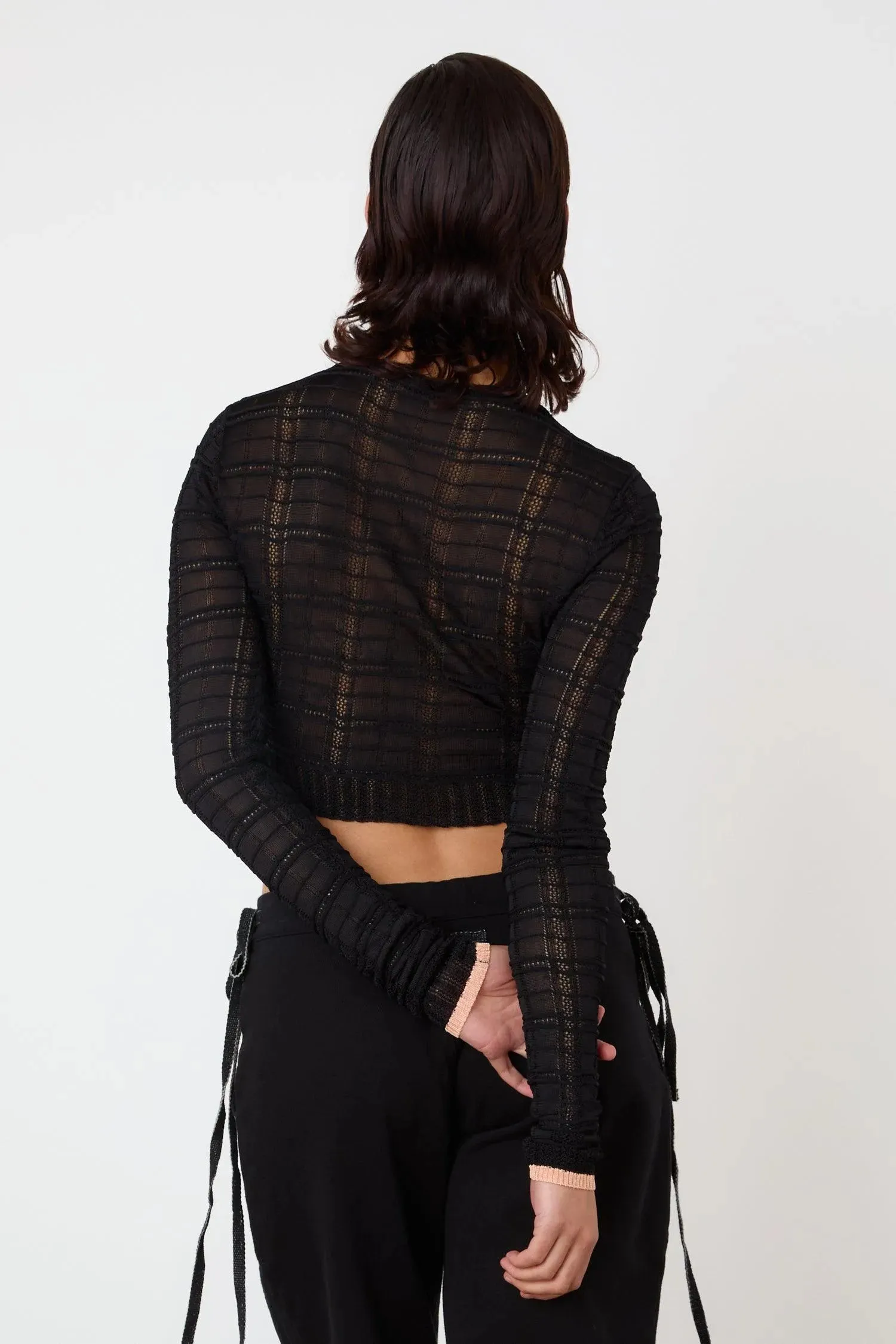The Agnes Cropped Cardigan, Earth