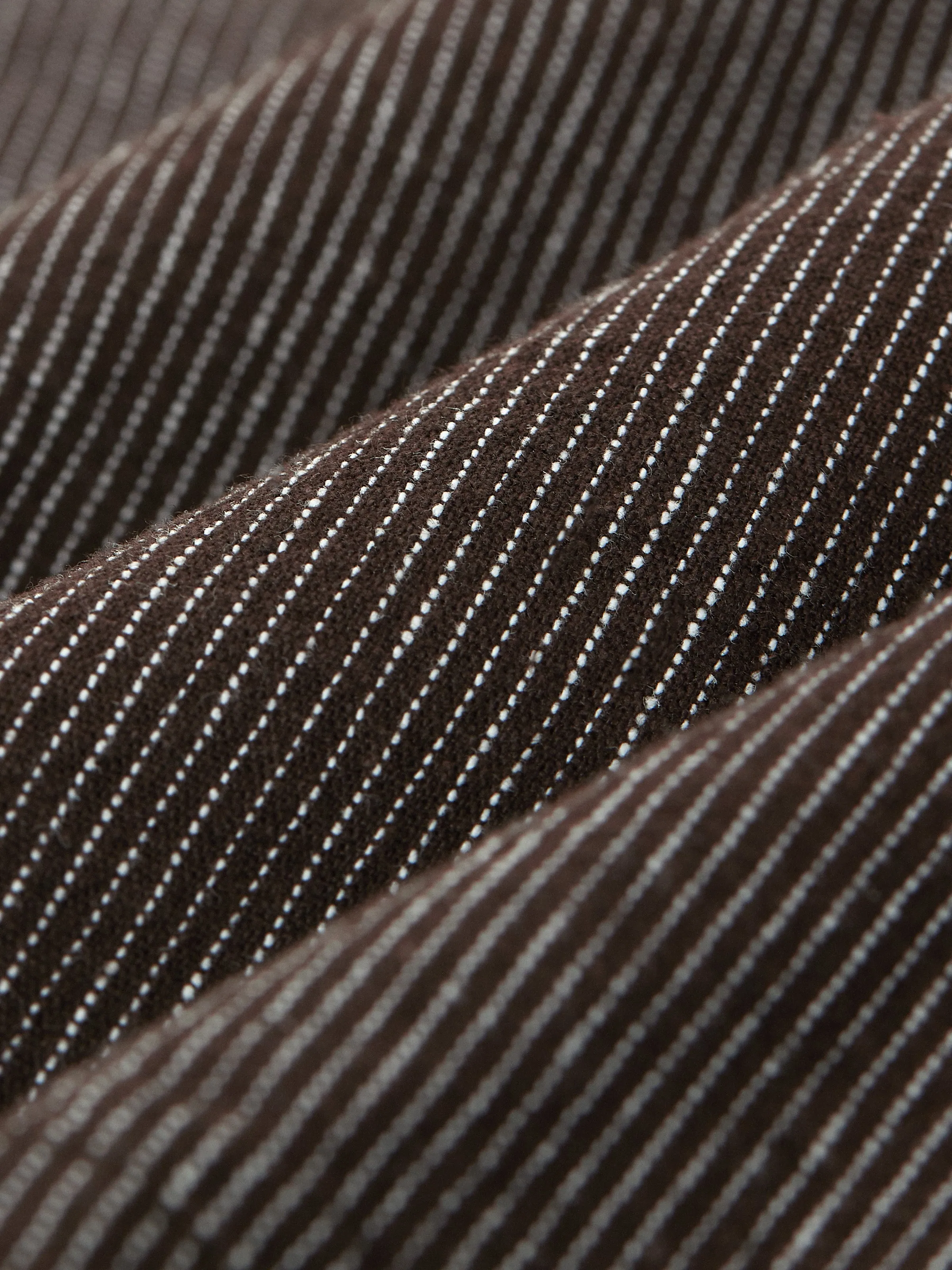 The Casual Linen Short in Dark Chocolate