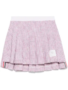 Thom Browne miniskirt in tweed