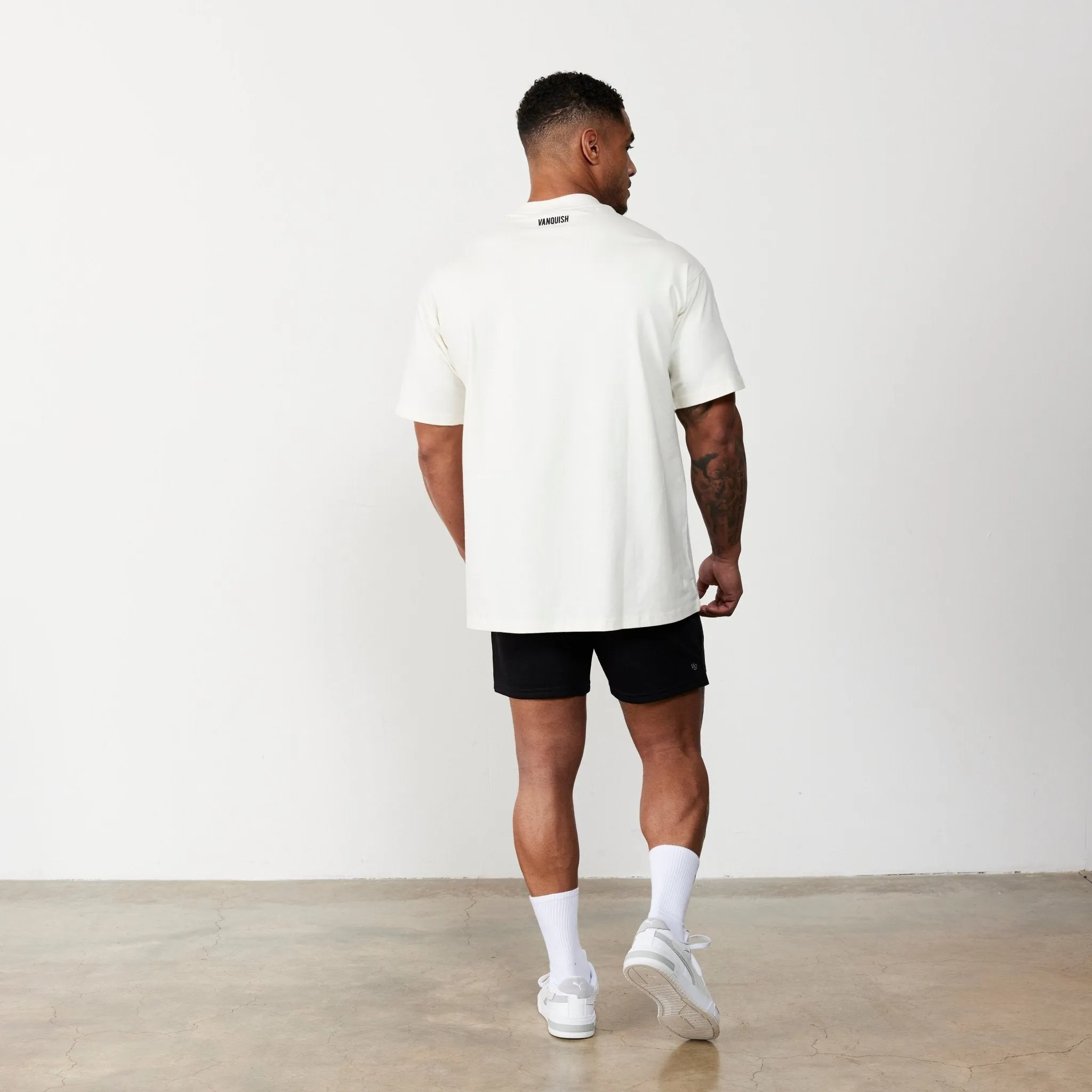 Vanquish DBZ Vegito Vintage White Oversized T Shirt