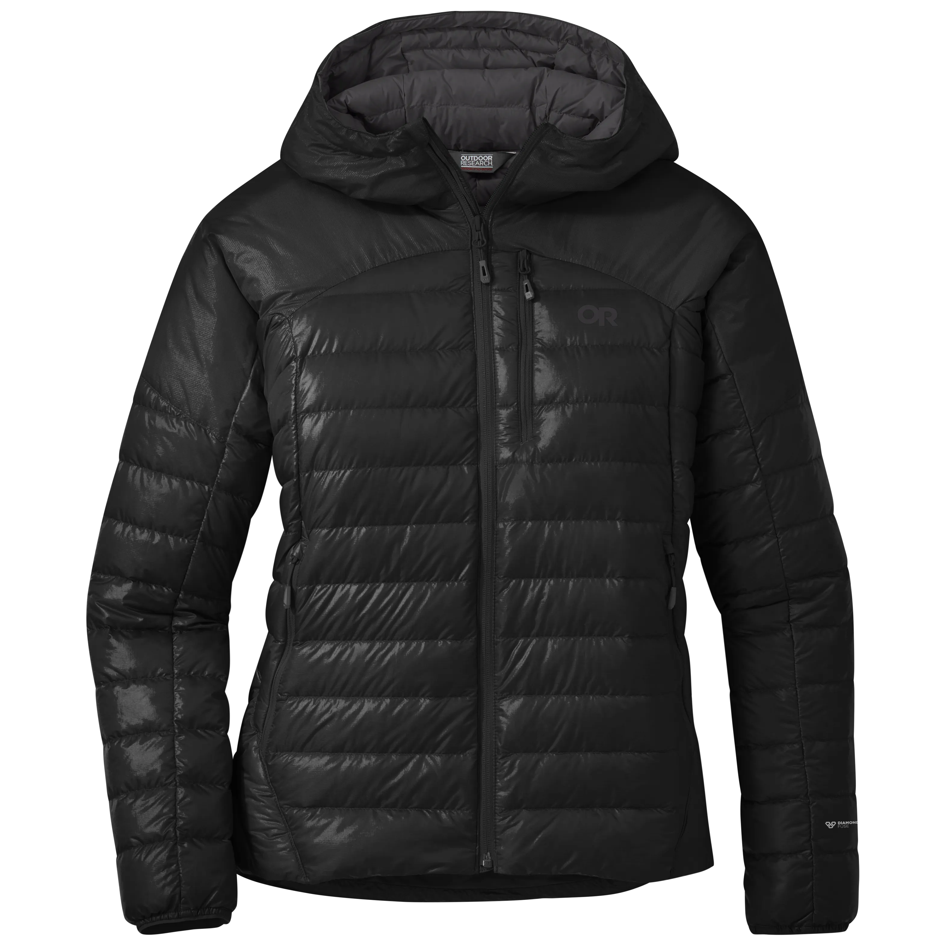 Plus Size Womens Helium Down Hoodie
