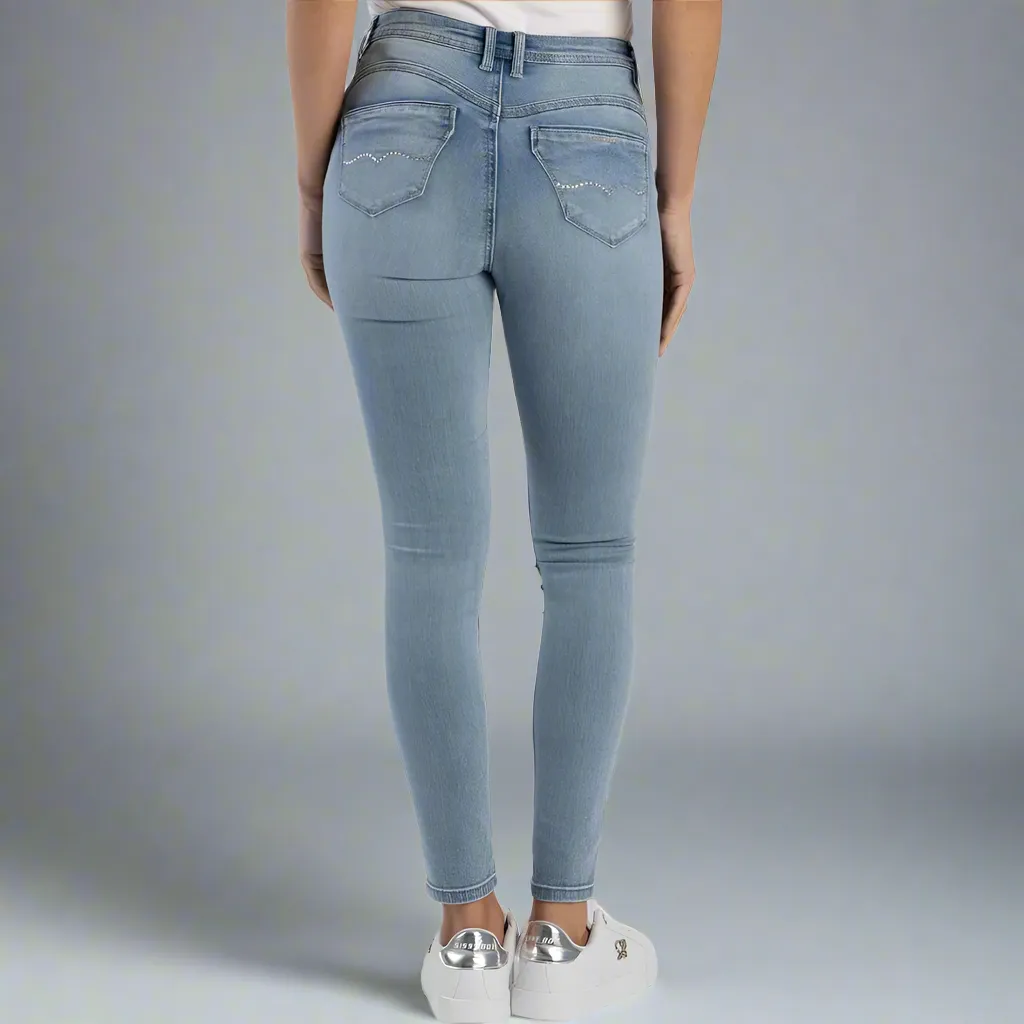 Zoey - Mid Rise Basic Skinny Jean