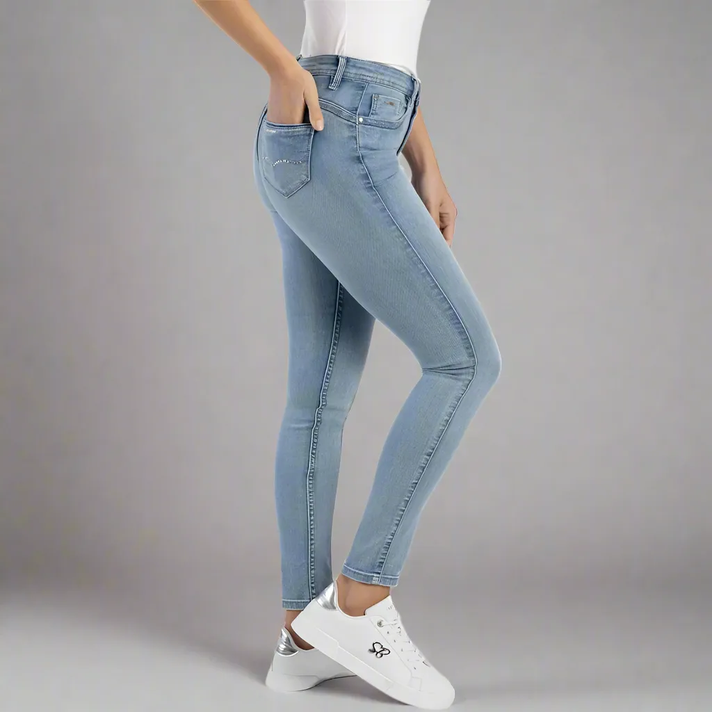 Zoey - Mid Rise Basic Skinny Jean